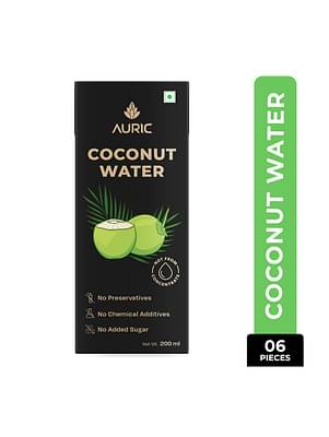 Auric-|-Tender-Coconut-Water---No-Added-Sugar-and-Flavor-200ml-|-Pack-of-06